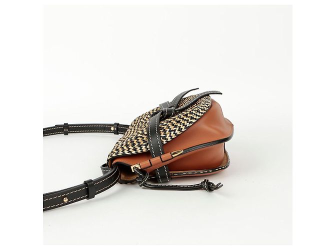 Loewe Borsa a tracolla incrociata Gate Small Marrone - vista 4