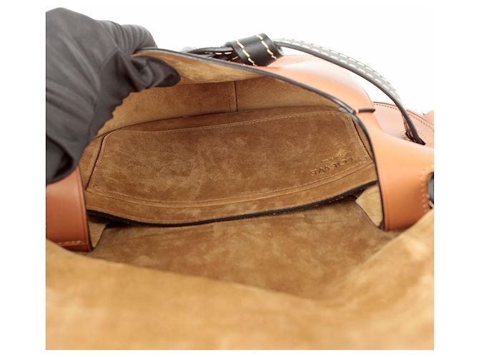 Loewe Borsa a tracolla incrociata Gate Small Marrone - vista 8