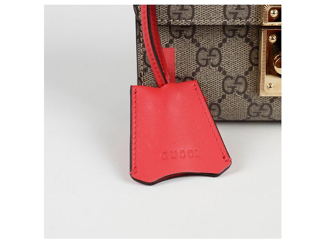 Padlock Gucci Sac à bandoulière LOVE avec cadenas Rouge - vue 3