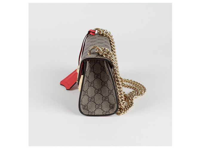 Padlock Gucci Sac à bandoulière LOVE avec cadenas Rouge - vue 4