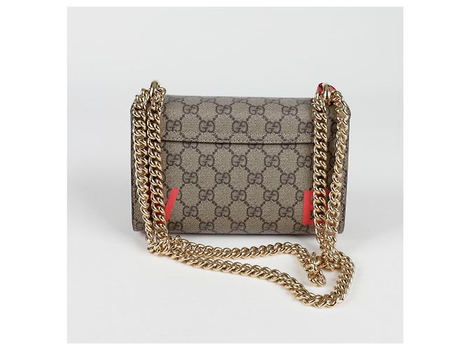Padlock Gucci Sac à bandoulière LOVE avec cadenas Rouge - vue 5