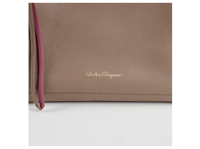 Salvatore Ferragamo Amy Medium Top Handle Tote Schultertasche Pink - Ansicht 2