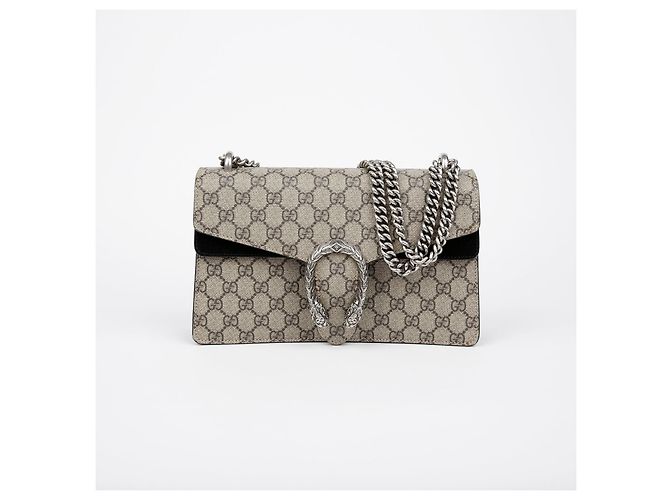 Gucci Borsa a spalla Diodorus con catena piccola Bianco - vista 2
