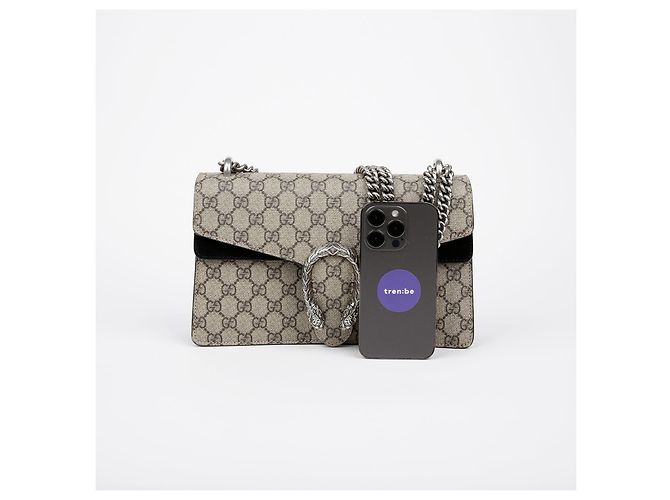 Gucci Borsa a spalla Diodorus con catena piccola Bianco - vista 6