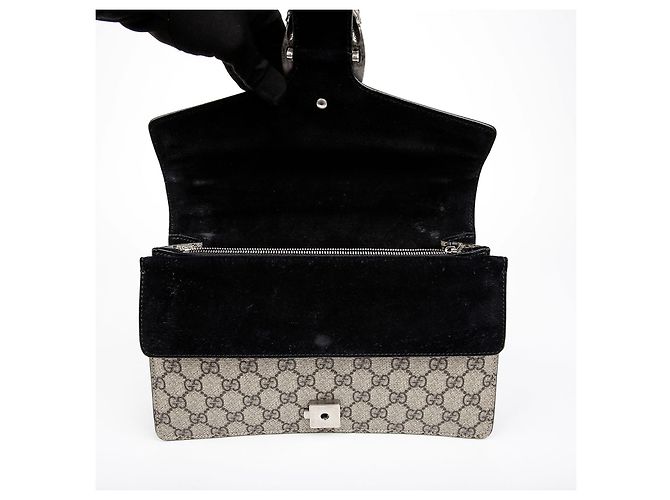 Gucci Borsa a spalla Diodorus con catena piccola Bianco - vista 7