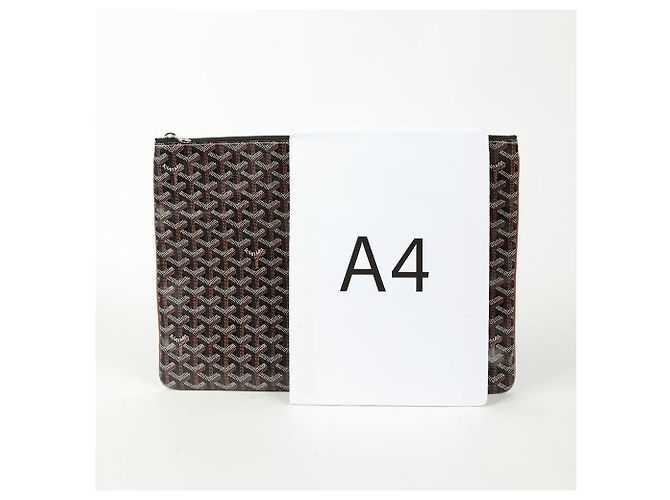 Goyard Sena GM Clutch Marrone - vista 10