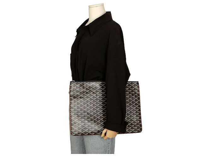 Goyard Sena GM Clutch Marrone - vista 12