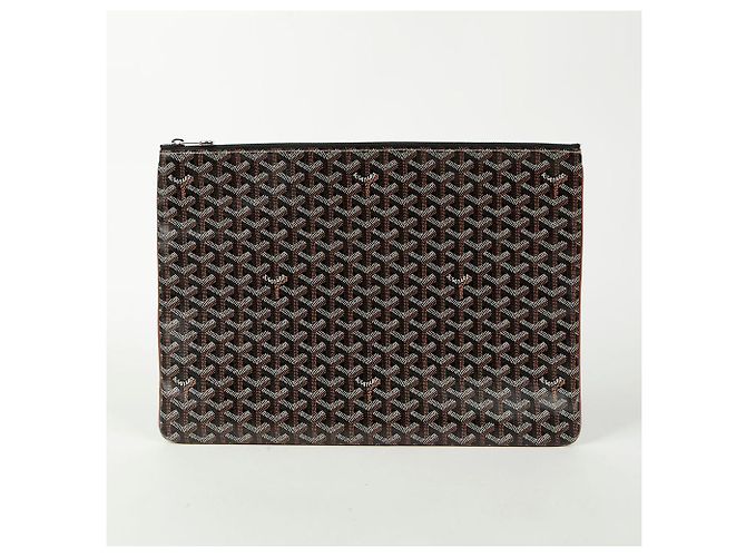 Goyard Sena GM Clutch Marrone - vista 2