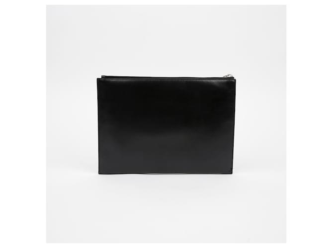 Saint Laurent Clutch per Tablet Nero - vista 5