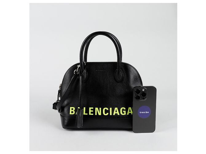 Balenciaga Borsa a spalla Bill Top con manico piccolo Nero - vista 12