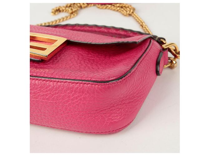 Fendi Mini Baguette Borsa a Spalla - vista 11