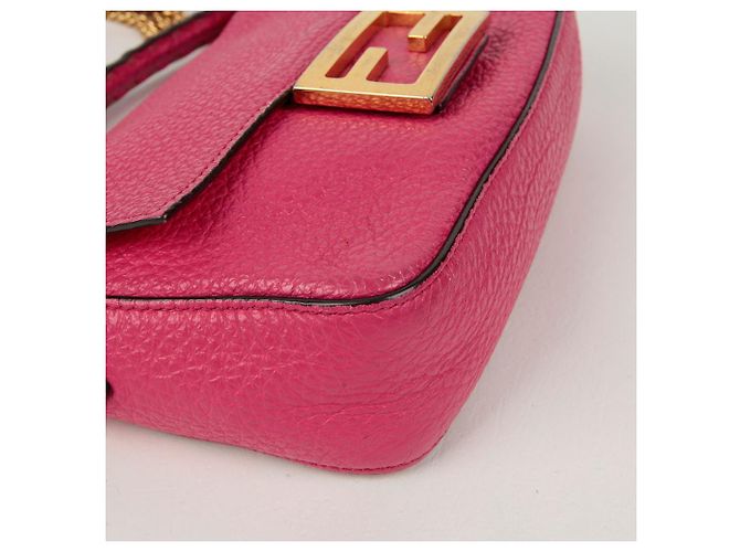 Fendi Mini Baguette Borsa a Spalla - vista 12