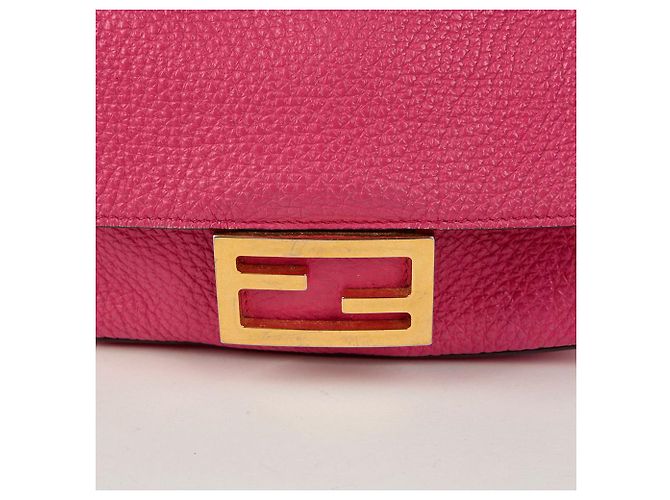Fendi Mini Baguette Borsa a Spalla - vista 3