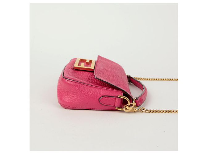 Fendi Mini Baguette Borsa a Spalla - vista 7
