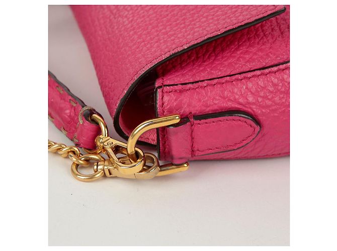 Fendi Mini Baguette Borsa a Spalla - vista 9