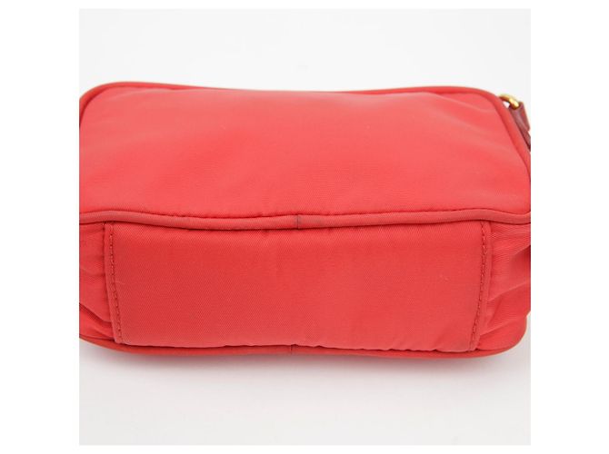 Prada Borsa a spalla mini in nylon - vista 10