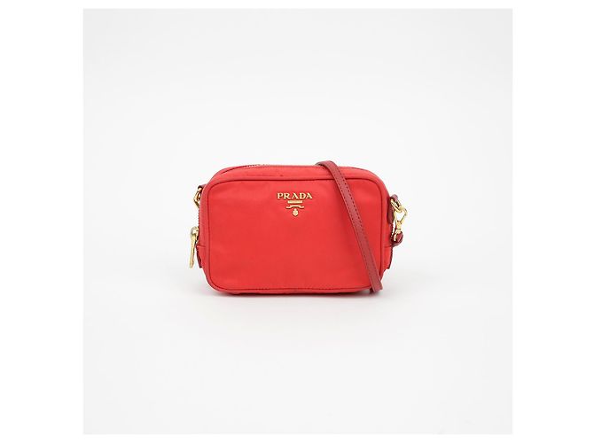Prada Borsa a spalla mini in nylon - vista 2