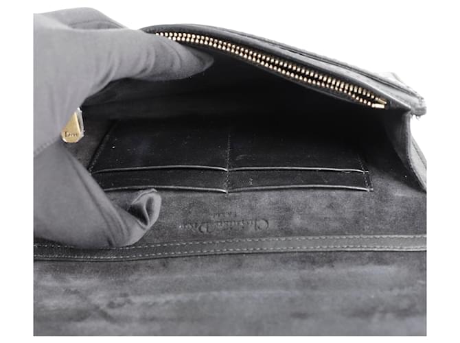 Dior Borsa a tracolla con catena Nero - vista 9