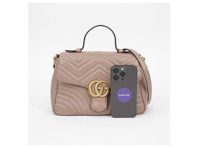 Gucci Bolso de hombro GG Marmont Small con asa superior - vista 9