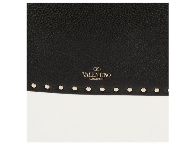 Valentino Clutch Rockstud Negro - vista 4