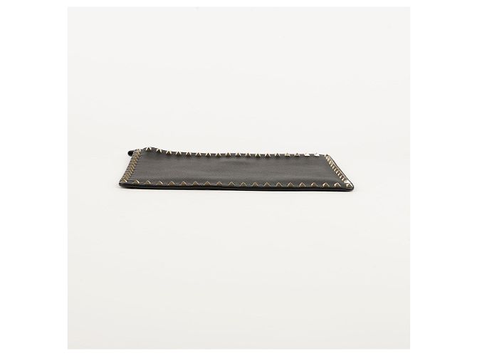 Valentino Clutch Rockstud Negro - vista 6