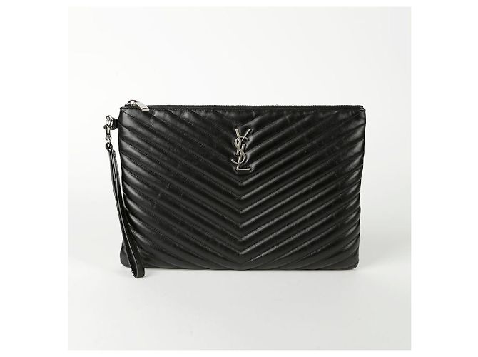 Saint Laurent Tablet-Tasche Schwarz - Ansicht 2