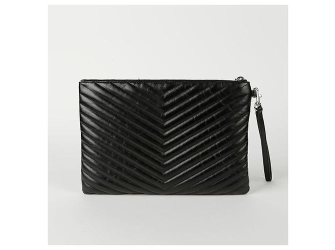 Saint Laurent Tablet-Tasche Schwarz - Ansicht 4