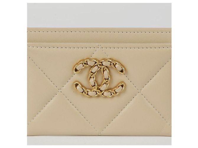 Chanel Portacarte Marrone - vista 3