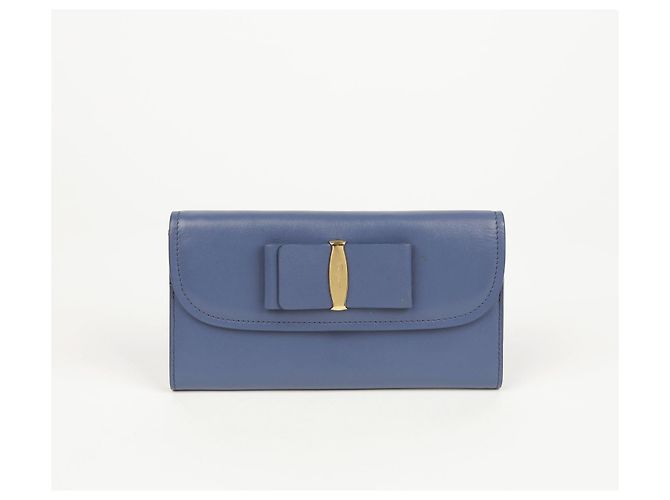 Salvatore Ferragamo Cartera larga con solapa y correa BARA - vista 2