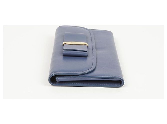 Salvatore Ferragamo Cartera larga con solapa y correa BARA - vista 4