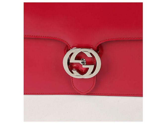 Gucci Borsa a spalla intrecciata Rosa - vista 3