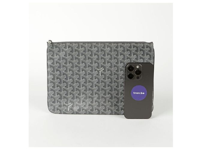 Goyard Clutch Sena MM Size Marrone - vista 10