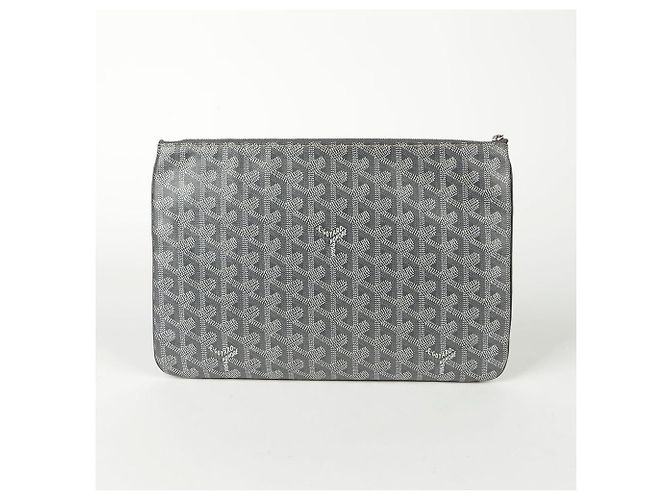 Goyard Clutch Sena MM Size Marrone - vista 3