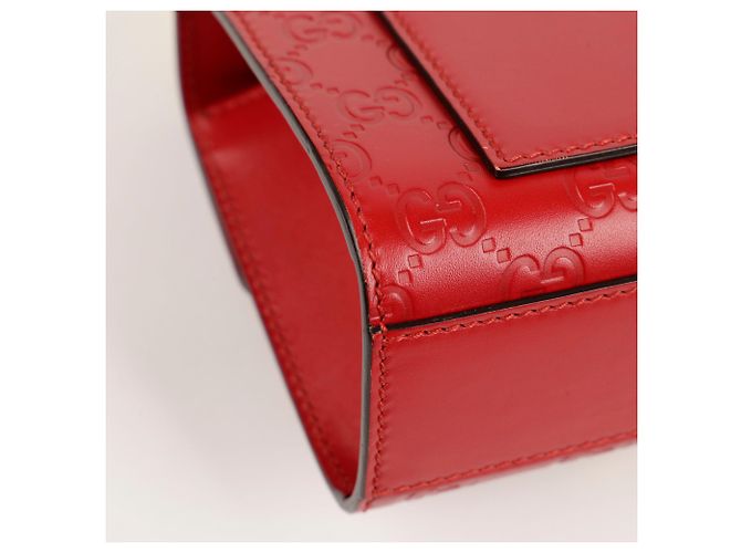Padlock Gucci Borsa a spalla e crossbody piccola con lucchetto Rosso - vista 15