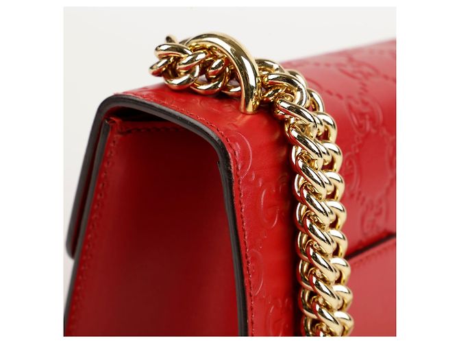 Padlock Gucci Borsa a spalla e crossbody piccola con lucchetto Rosso - vista 6