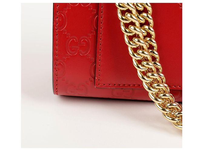 Padlock Gucci Borsa a spalla e crossbody piccola con lucchetto Rosso - vista 9