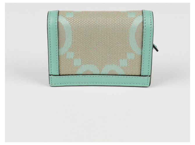 Gucci Ophidia Jumbo GG Kartenetui Grün - Ansicht 4