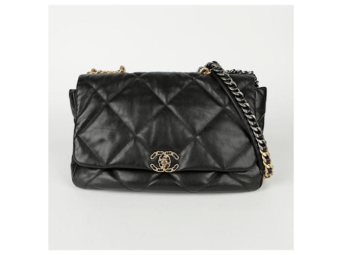 Chanel Maxi borsa a tracolla Nero - vista 2