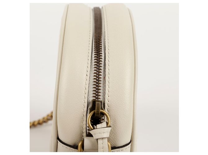Gucci Borsa a Spalla e Crossbody GG Marmont Mini Bianco - vista 9