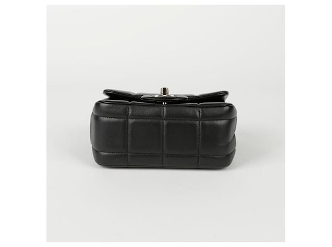 Chanel Borsa a Spalla e Crossbody Mini Cube Chain Nero - vista 5
