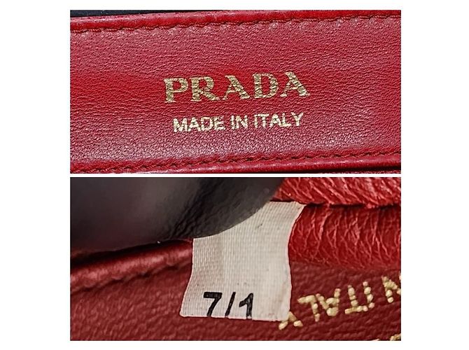 Borsa a Mano Grande Sidonie in Saffiano Lux Nera di Prada Nero - vista 3