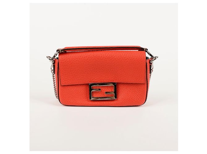 Fendi Mini Baguette Tote e Borsa a Spalla - vista 2