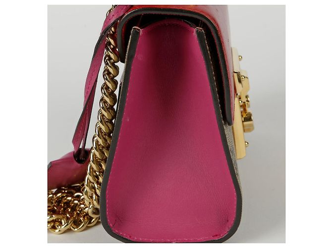 Padlock Gucci Borsa a spalla e crossbody piccola con lucchetto Rosso - vista 10