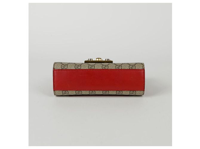 Padlock Gucci Borsa a spalla e crossbody piccola con lucchetto Rosso - vista 12