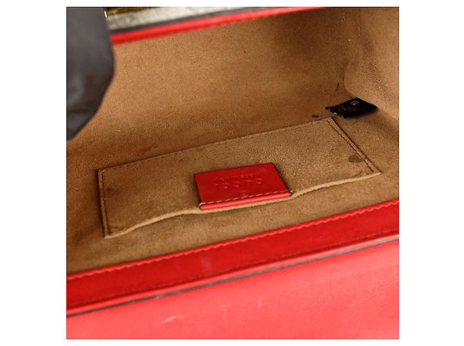 Padlock Gucci Borsa a spalla e crossbody piccola con lucchetto Rosso - vista 18