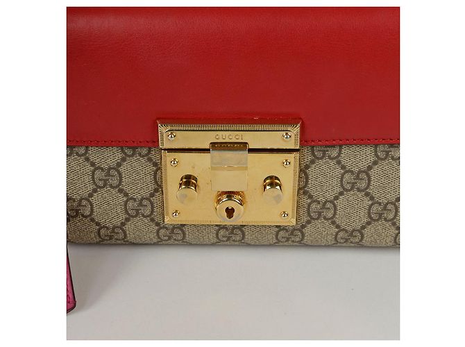 Padlock Gucci Borsa a spalla e crossbody piccola con lucchetto Rosso - vista 2