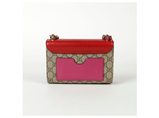 Padlock Gucci Borsa a spalla e crossbody piccola con lucchetto Rosso - vista 4