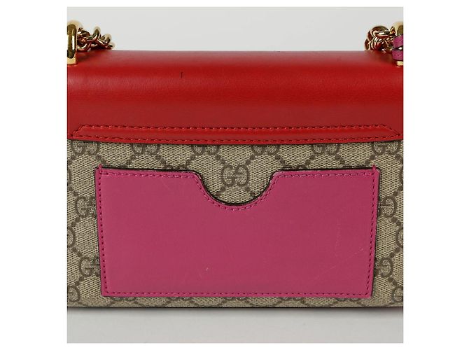 Padlock Gucci Borsa a spalla e crossbody piccola con lucchetto Rosso - vista 5