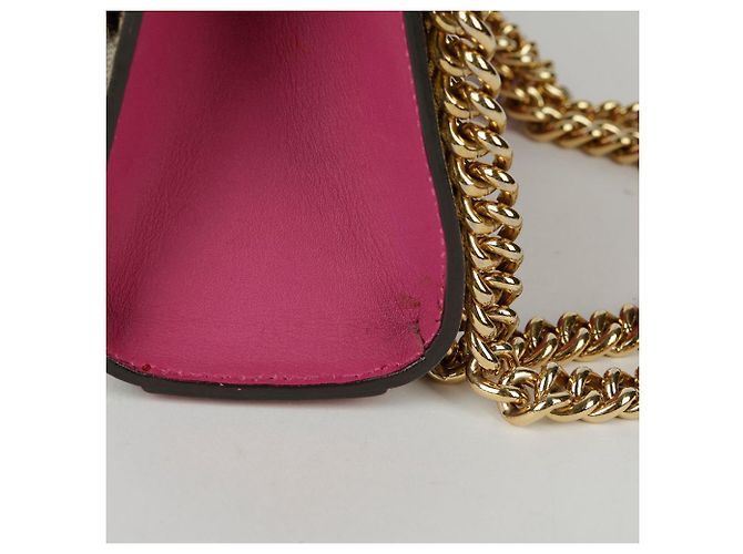 Padlock Gucci Borsa a spalla e crossbody piccola con lucchetto Rosso - vista 9