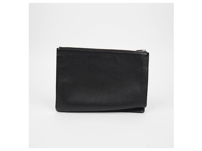 Salvatore Ferragamo Clutch con tracolla Gancini Nero - vista 4